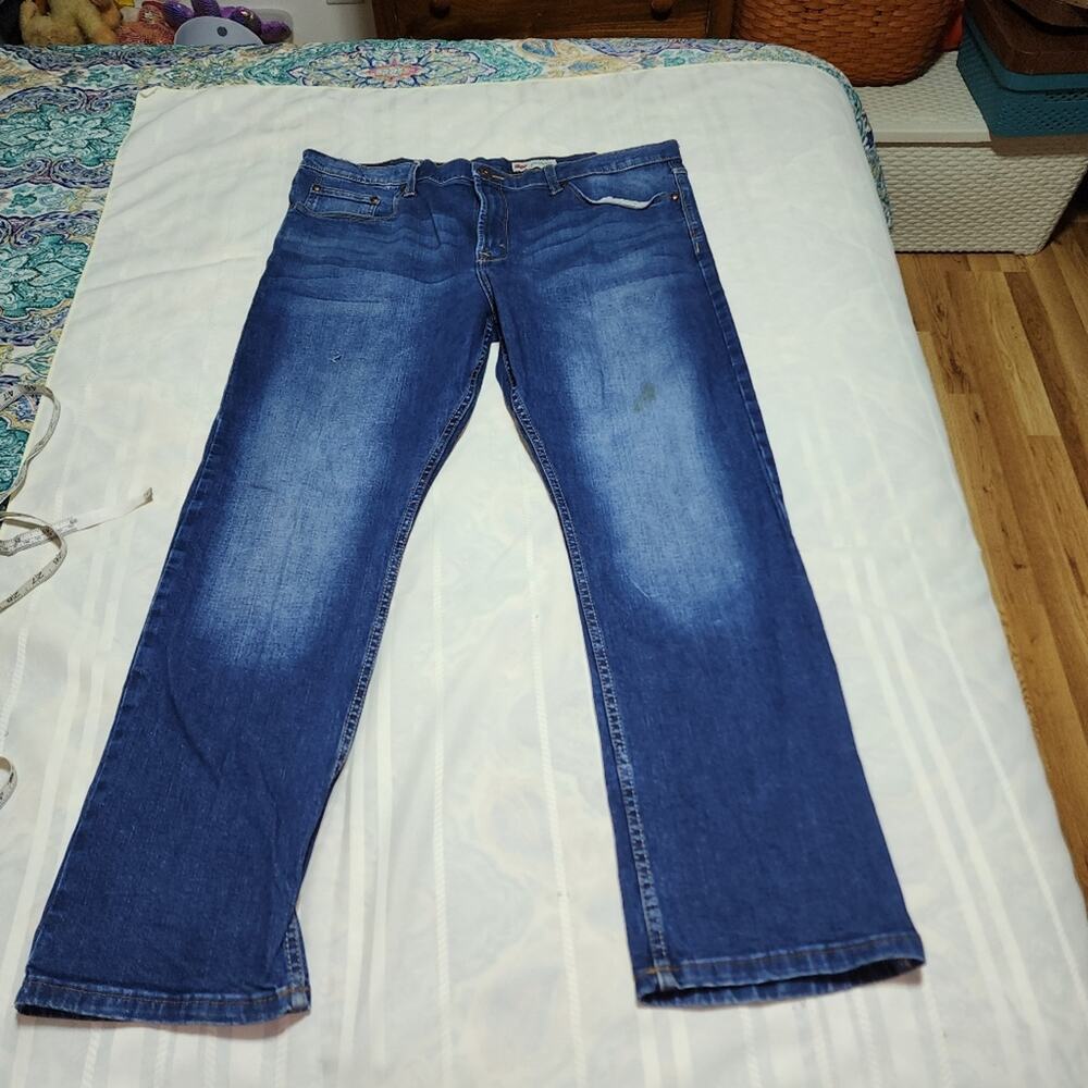 WRANGLER EUC MENS SZ 38 DENIM BLUE JEANS